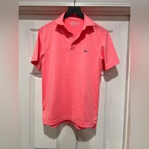 Vineyard Vines Men's Coral Polo Shirt